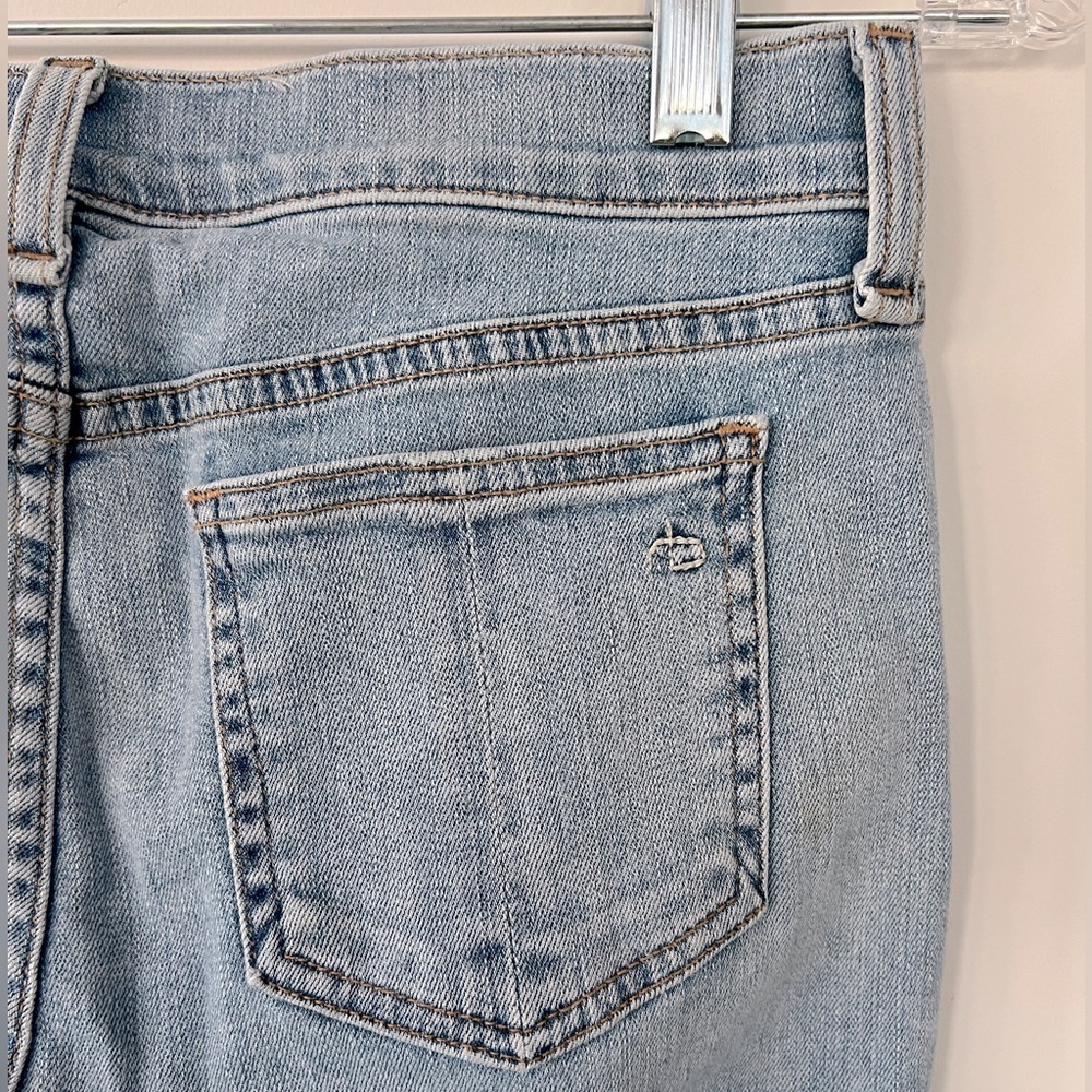 Rag and Bone skinny Capri Raw Hem Jean in Wiley. Size 27 - Picture 5 of 8
